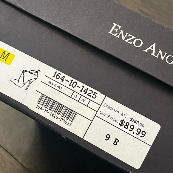 BNWT Enzo Angiolini Leather Booties - Picture 2 of 4